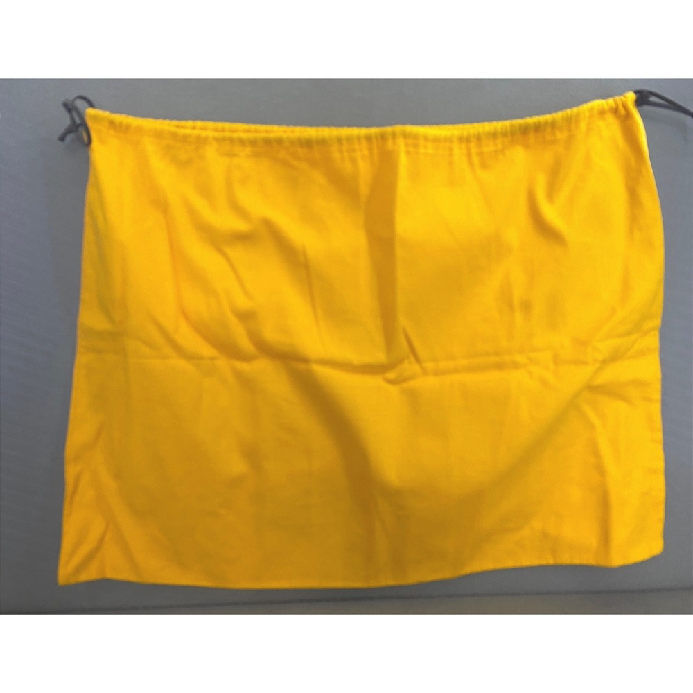 Goyard Yellow Cotton Drawstring Dust Bag Large Handbag Storage Cover 24x18 - Picture 2 of 6